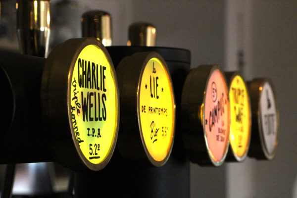 Bière pression bio, locale