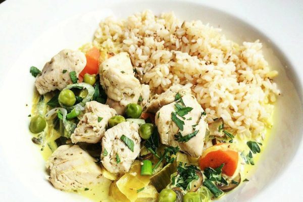 Blanquette de poulet Cuisine Responsable, bio, locale