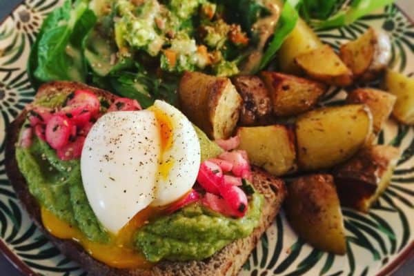 Tartine avocat œuf mollet Cuisine Responsable, bio, locale
